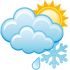 Mírný mrznoucí déšť, odpoledne zataženo. Teplota vzroste na 3 °C.